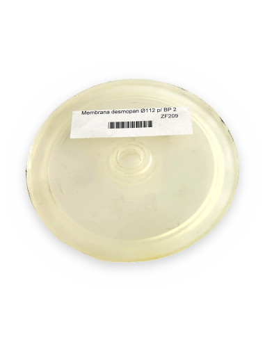 Membrana desmopan Ø112 p/ BP 235-K /BP 280 /  BP ...-K