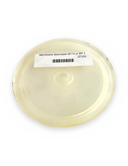 Membrana desmopan Ø112 p/ BP 235-K /BP 280 /  BP ...-K