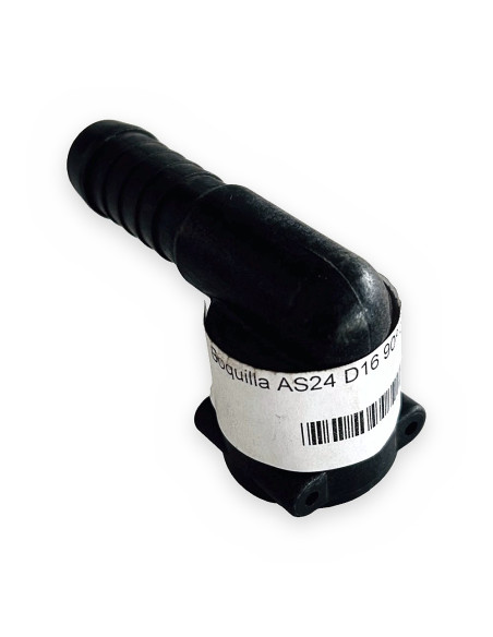 Boquilla AS24 D16 90º conector pulverizador