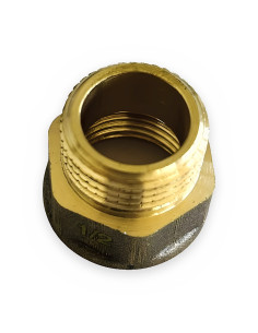 Racor latón M-H 1/2" Marsella