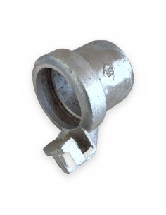Hembra 50mm soldar alum.