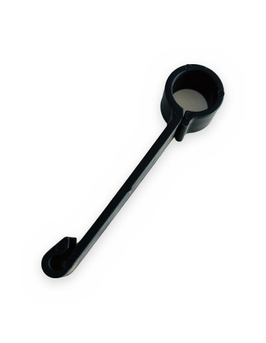 Gancho colgar manguera (tubo goteo) 9 cm. (2411)