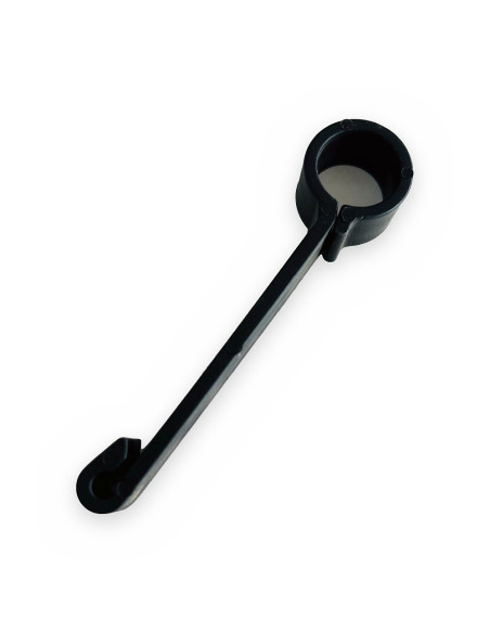 Gancho colgar manguera (tubo goteo) 9 cm. (2411)
