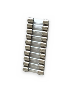 Fusible cristal 8 A 20mm Ø5 rápido