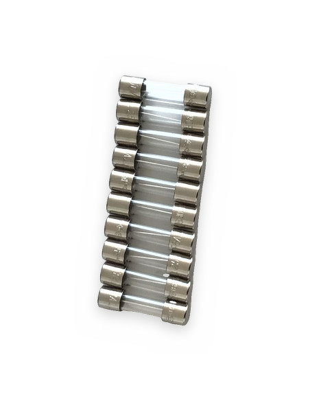 Fusible cristal 8 A 20mm Ø5 rápido