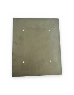 Placa caja mandos deshojadora Tordable 220x180x2 c/4 agujeros (220x180)