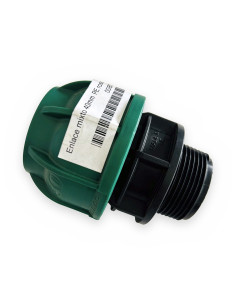 Enlace mixto 40mm  PE rosca M 1"1/4