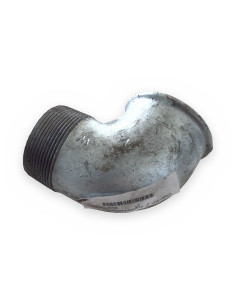 Codo 90º  2" macho-hembra galvanizado Fig. 92