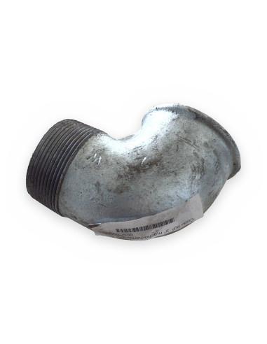 Codo 90º  2" macho-hembra galvanizado Fig. 92
