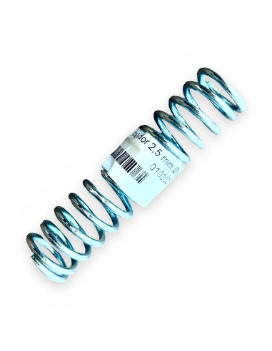 Muelle presión palpador 2,5 mm Ø alambre