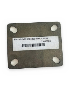 Pieza 85x70 (70x85) Base ruedas