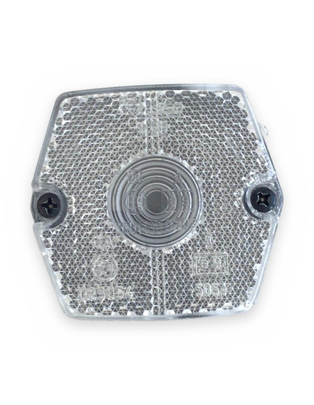 Piloto galibo c/catadiop. hexagonal blanco 72x67 posición
