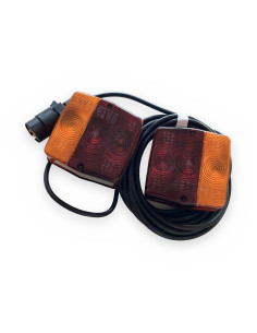 Kit eléctrico 02013 Pilotos:2500 Línea:5000 con 2 pilotos 02013 120x120 (sin imanes)