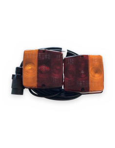 Kit eléctrico 02013 Pilotos:2500 Línea:5000 con 2 pilotos 02013 120x120 (con imanes)