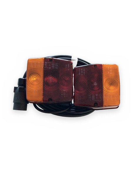 Kit eléctrico 02013 Pilotos:2500 Línea:5000 con 2 pilotos 02013 120x120 (con imanes)