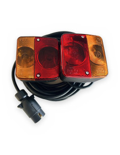 Kit eléctrico 05093 Pilotos:2500 Línea:5000 con 2 pilotos 02007 100x100 (sin imanes)