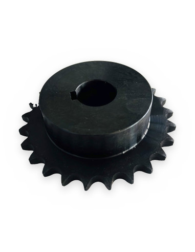Piñón 1/2" Z25 eje Ø25 simple 08B1 c/chavetero