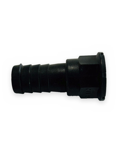 Racor recto portamang.rosca H 1/2" Ø19