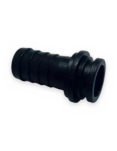Racor portamang. Recto 1" Ø19 p/tuerca