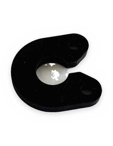 Frenillo circlip Ø8 PA66 negro