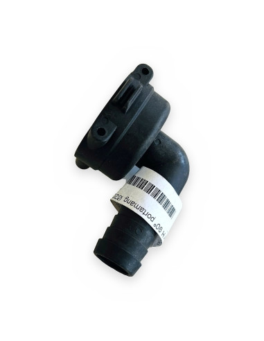Racor H 90º portamang. Ø20 conex. horquilla T4 1"
