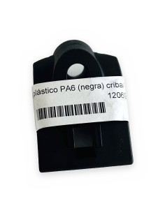 Bisagra plástico PA6 (negra) criba/rejilla tolva abonadora