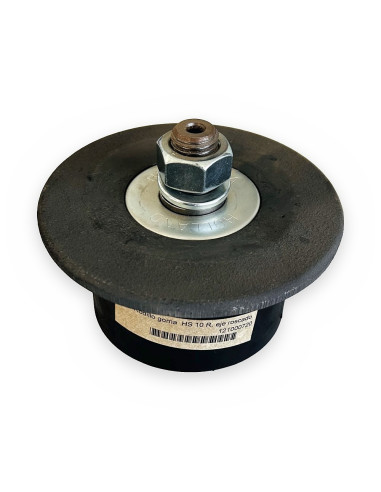 Rodillo goma  HS 10 R, eje roscado M20x30 (canal arranque WM6000)