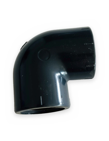 Codo H PVC 90º 1/2" c/roscas
