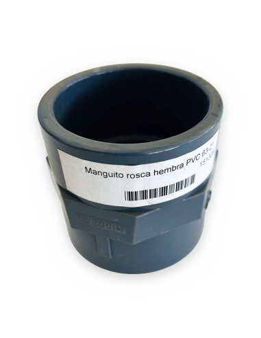 Manguito rosca hembra PVC 63-2"