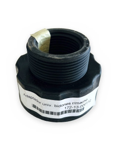 Adaptador univ. bidones r/macho 1"1/2 PE