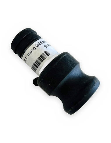 Acople rapido M 1" mang Ø25 mm c/bloqueo a levas PP Camlock