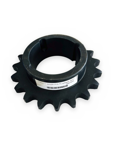 Piñón 1" simple Z19 TL p/taper 2517