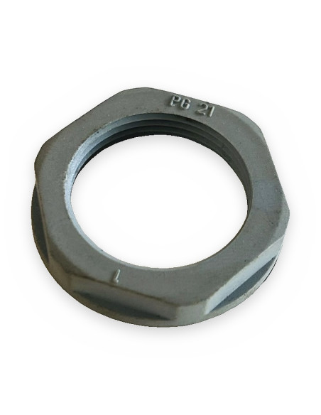 Contratuerca Bim PG21 poliamida gris