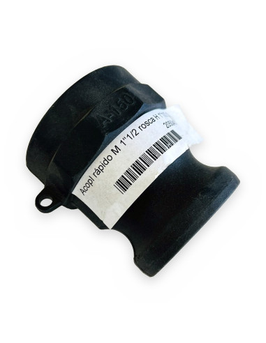 Acopl rápido M 1"1/2 rosca H 1"1/2 Camlock PP tipo A