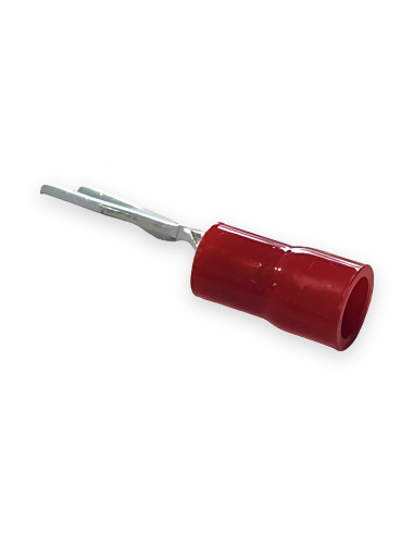 Terminal rojo horquilla M-4