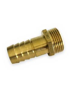 Entronque latón para manguera Ø20-3/4"