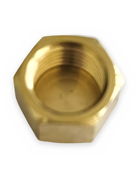 Tapón latón hembra 1/4"