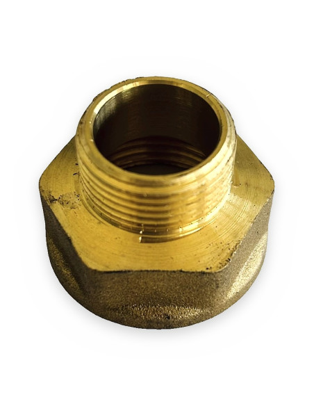 Reducción Marsella M-3/4" a H-1" latón