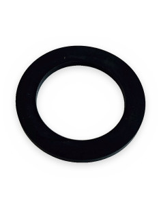 Junta plana tapón H 1"1/4 y p/racor portamang asiento plano 1"1/4 + p/racor macho pasapared M24 (39,5x27,5x2,5).