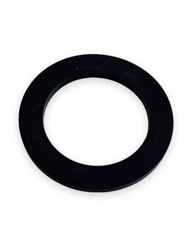 Junta plana tapón H 1"1/4 y p/racor portamang asiento plano 1"1/4 + p/racor macho pasapared M24 (39,5x27,5x2,5).