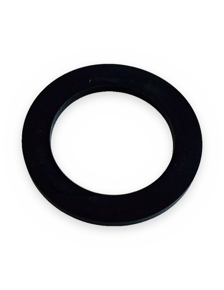 Junta plana tapón H 1"1/4 y p/racor portamang asiento plano 1"1/4 + p/racor macho pasapared M24 (39,5x27,5x2,5).