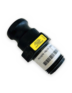 Acople rápido rosca M1" BSP M1" Poly c/bloqueo a levas