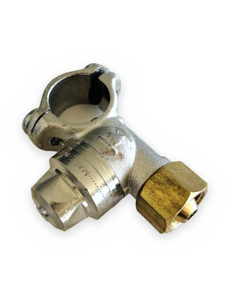 Brida ML con antigoteo rosca + racor cono + tuerca