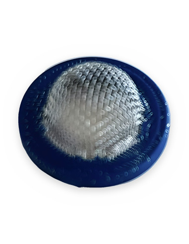 Filtro casquete 3/8 azul 50 mesh inox