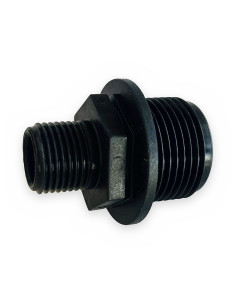 Reducción M-M 1" - 1/2" polipropileno