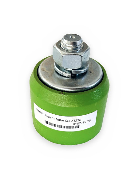 Rodillo hierro Roller Ø80-M20