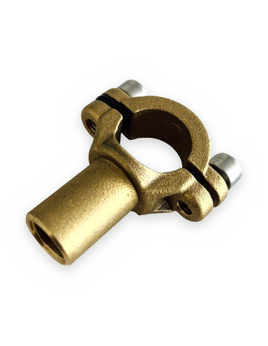 Acoplamiento p/tubo 1/2" rosca H1/4" Ø16,6