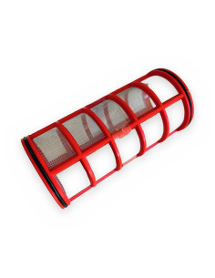 Cartucho filtro 314 inox 32 mesh rojo Ø78x167