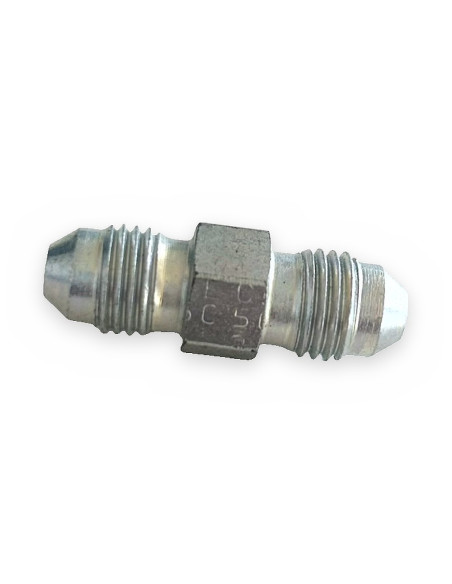 Racor unión M3/4 JIC M3/8 BSP
