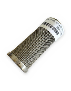 Cartucho malla metál. Ø34,5x80mm 50 mesh p/filtro latón Kompact 70